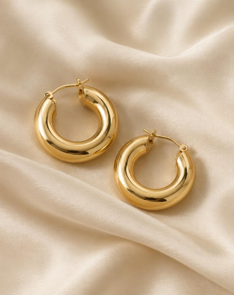 Bold Gold Hoops