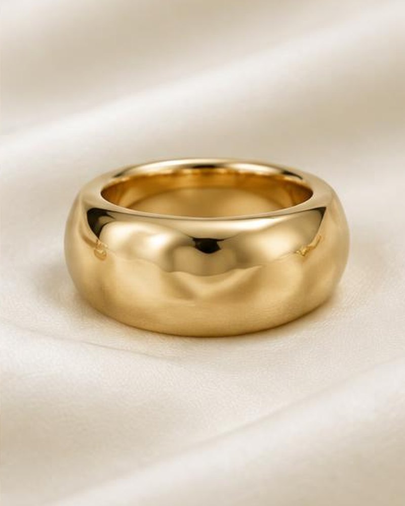 Gold Chunky Band