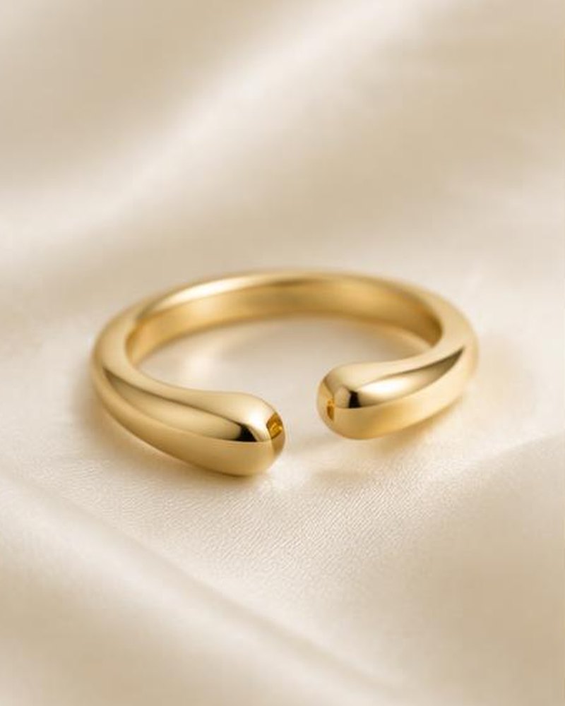 Gold Open Ring
