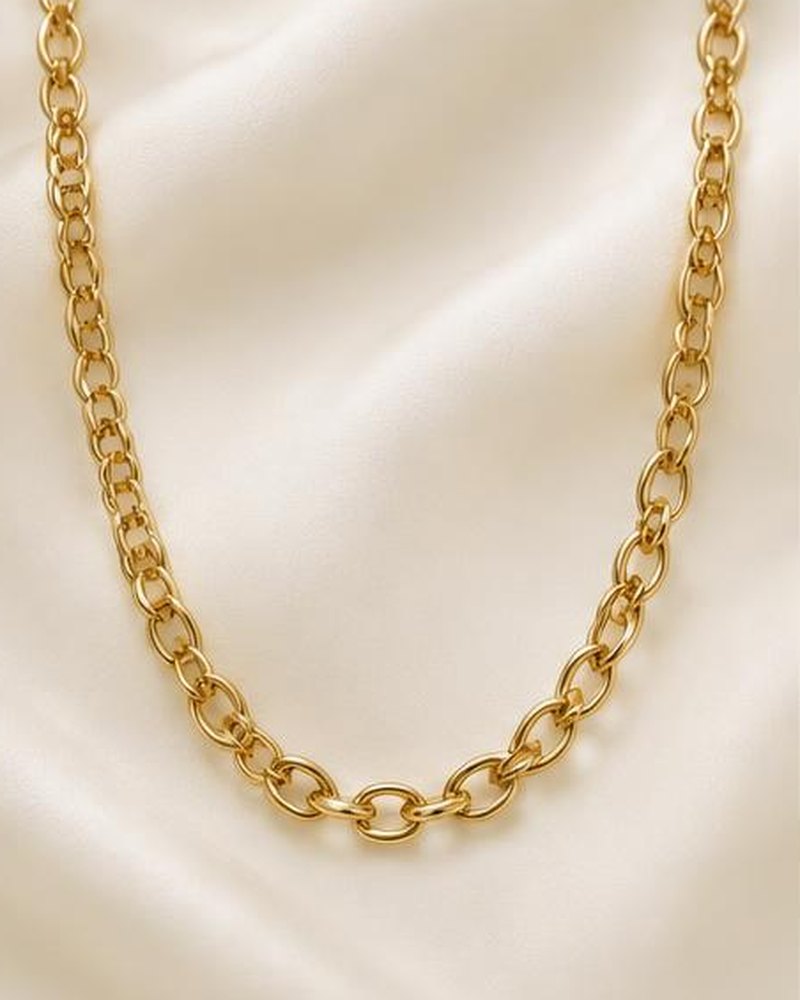 Gold Rolo Chain