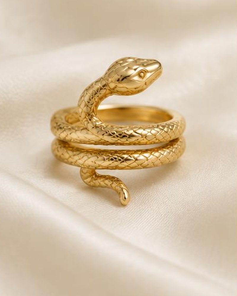 Gold Snake Ring