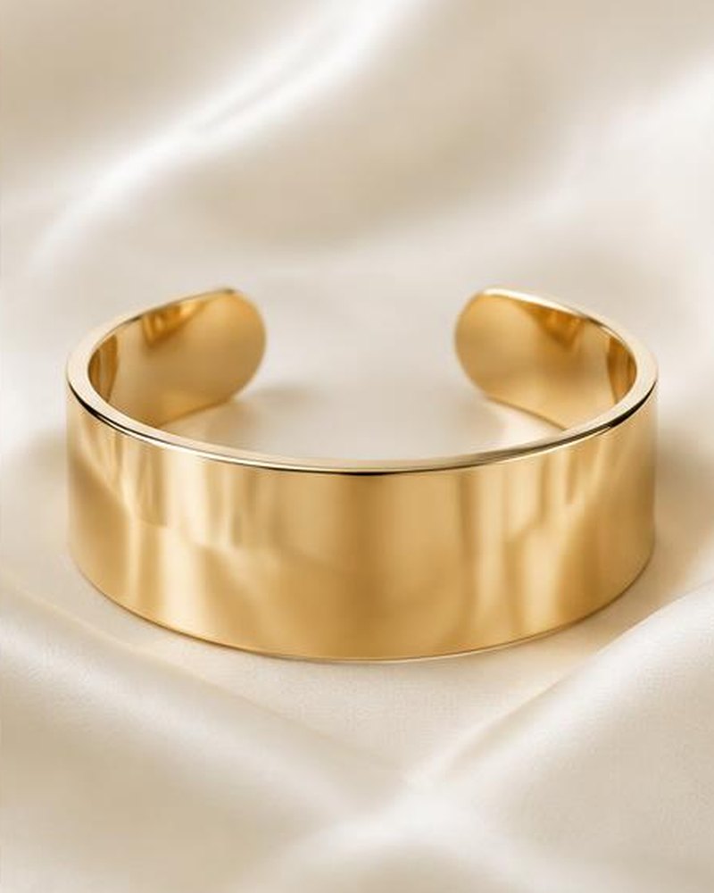 Gold Wide Cuff