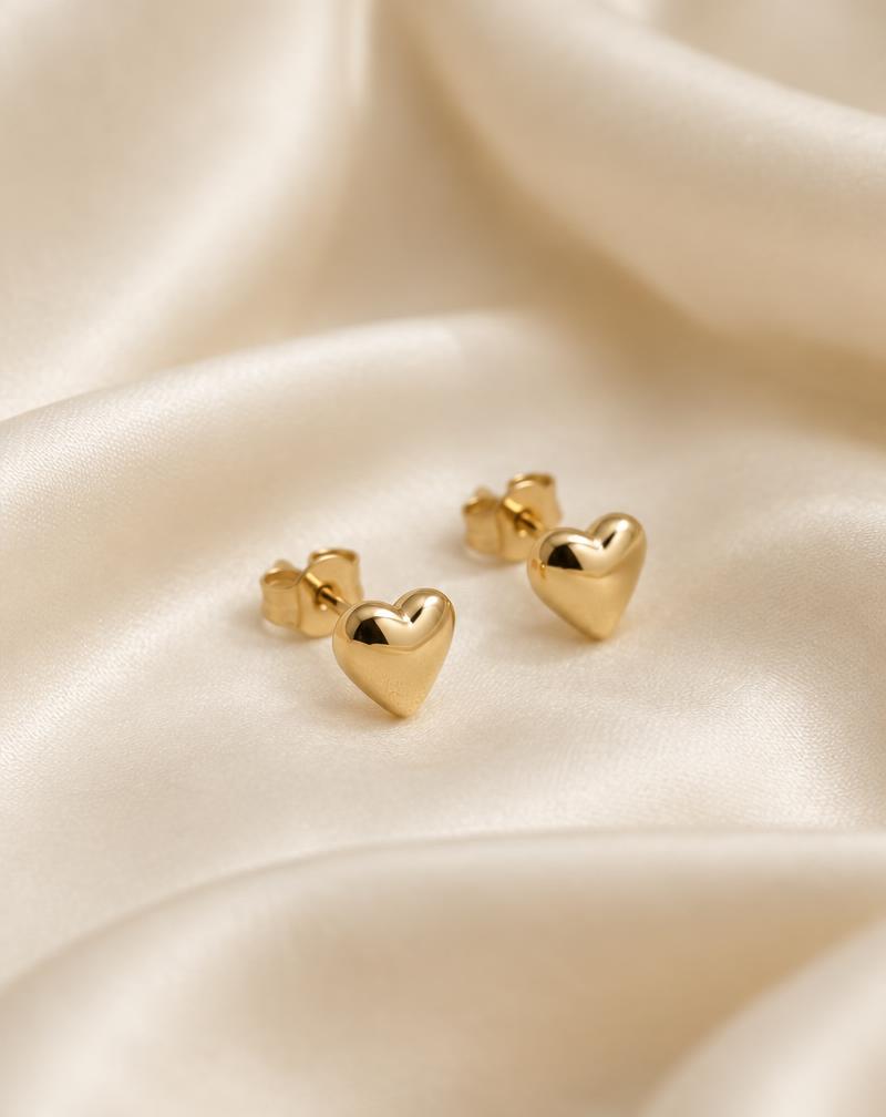 Heart Studs