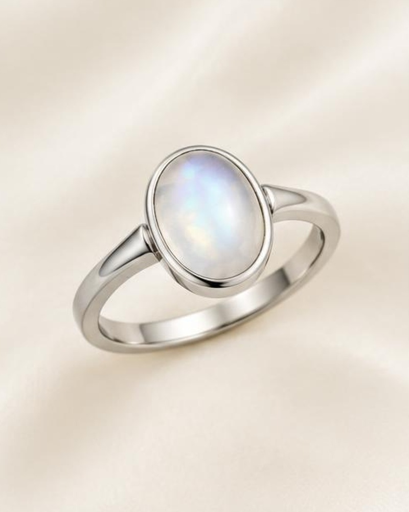 Iridescent Oval Ring
