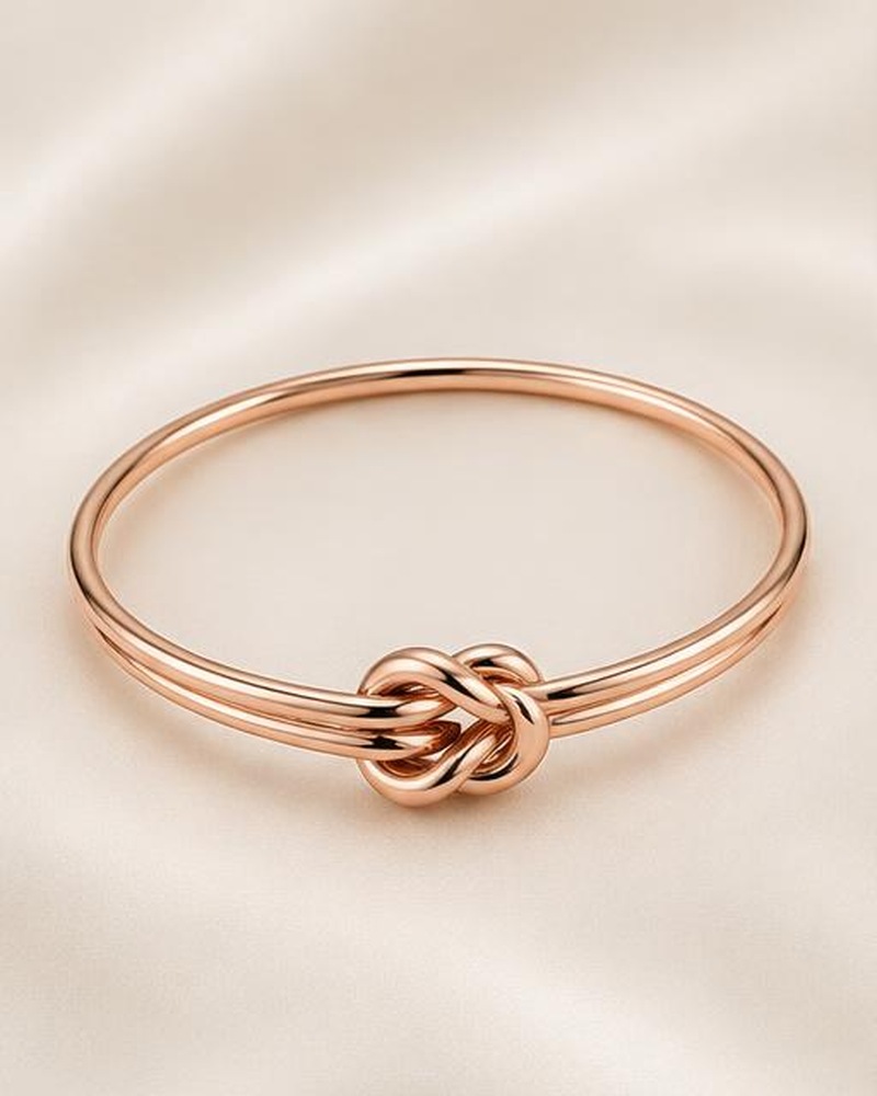 Rose Knot Bangle
