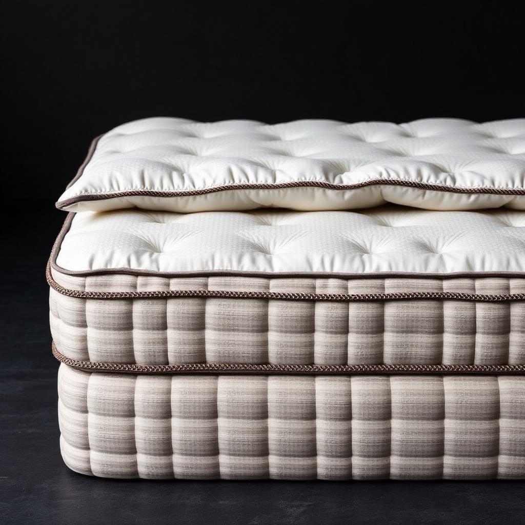 Cashemire — Undyed cashmere ticking