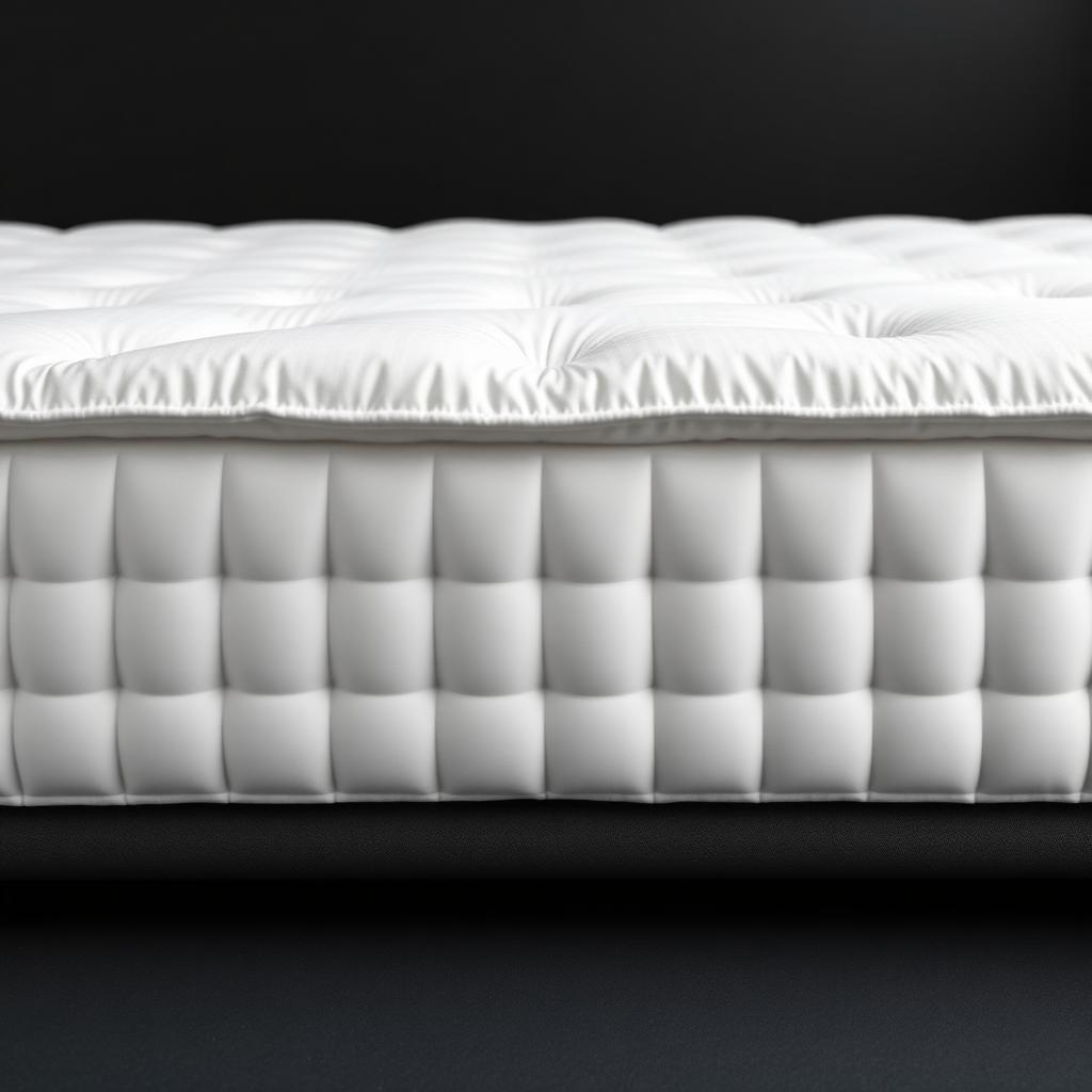 Colombe — Pristine white cotton ticking
