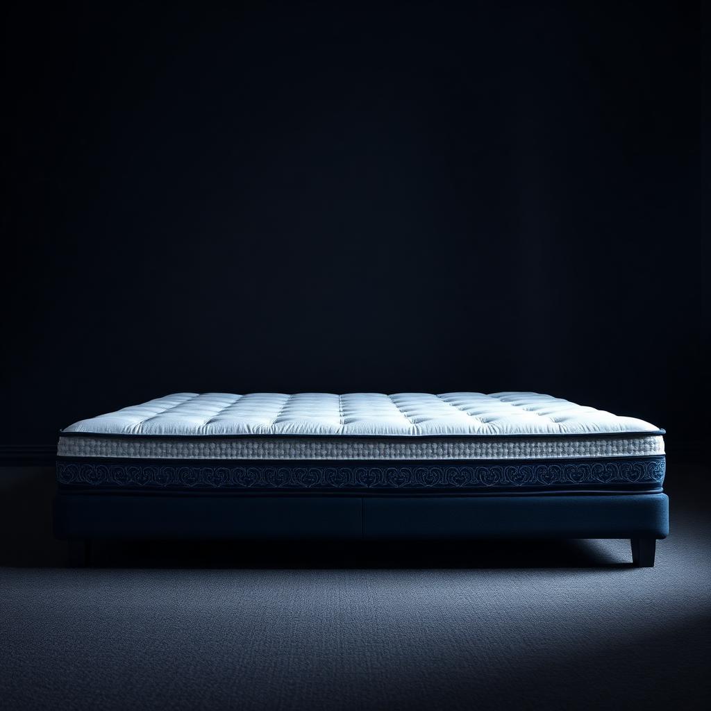 Azur — White and royal blue jacquard ticking