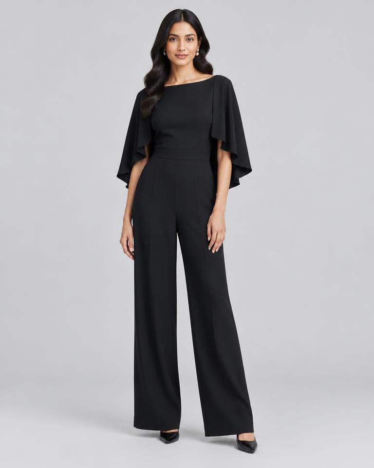 Midnight Cape Jumpsuit