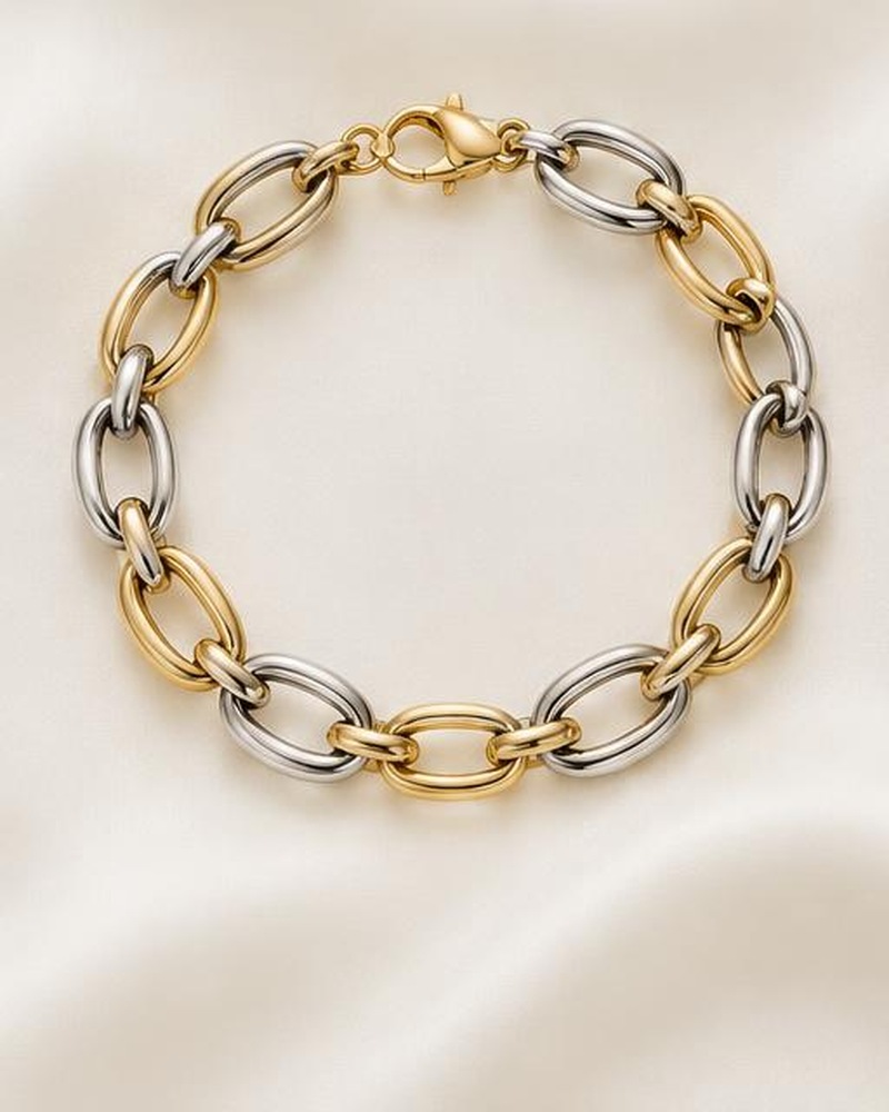 Mixed Link Bracelet