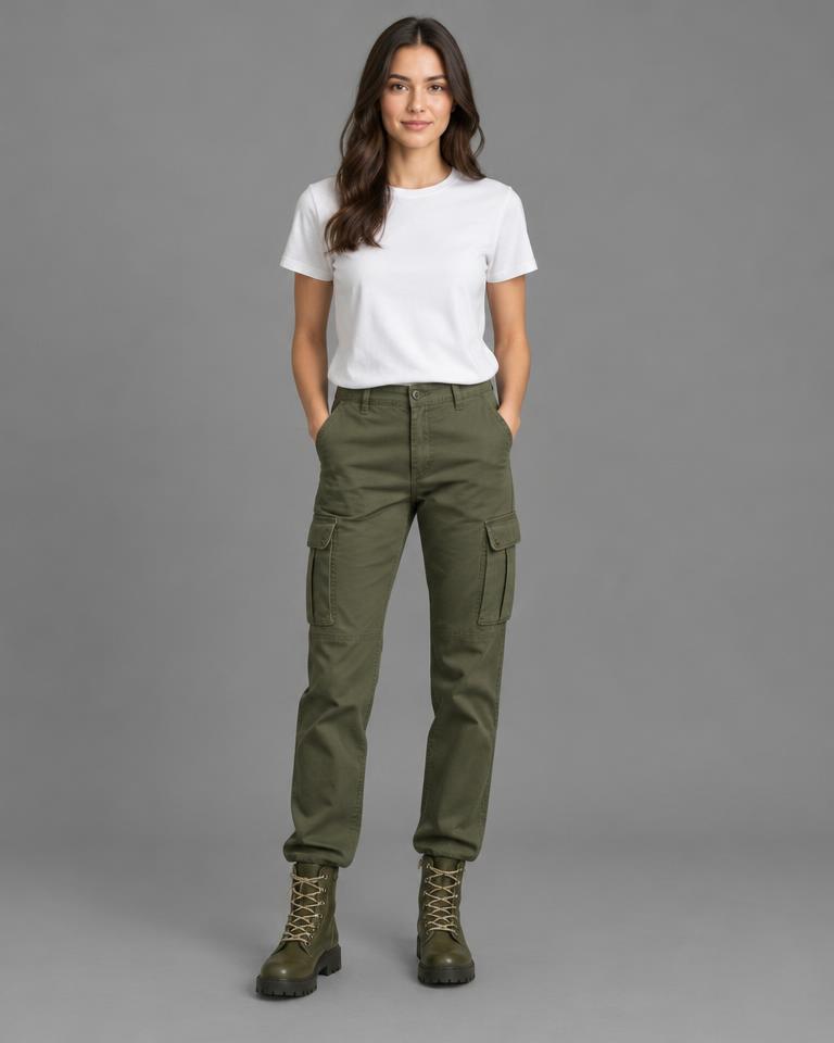 Olive Utility Boots