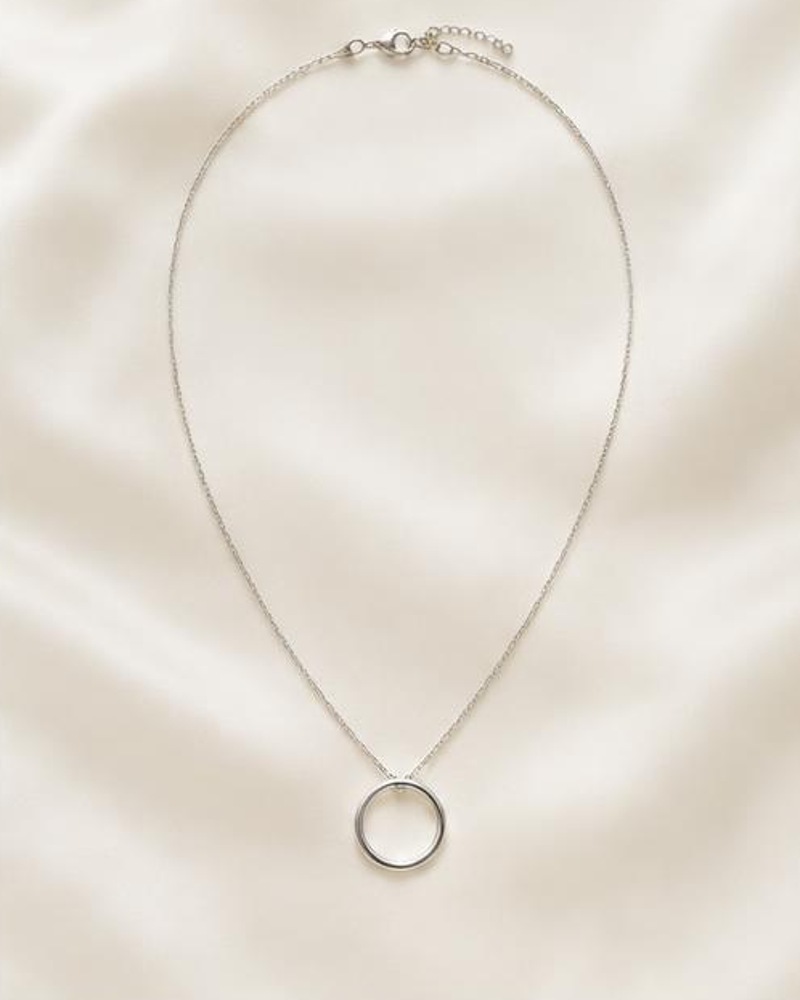Open Circle Necklace