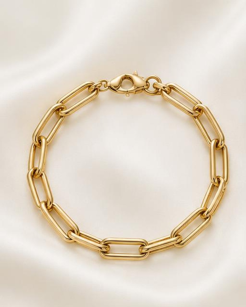 Paperclip Chain Bracelet