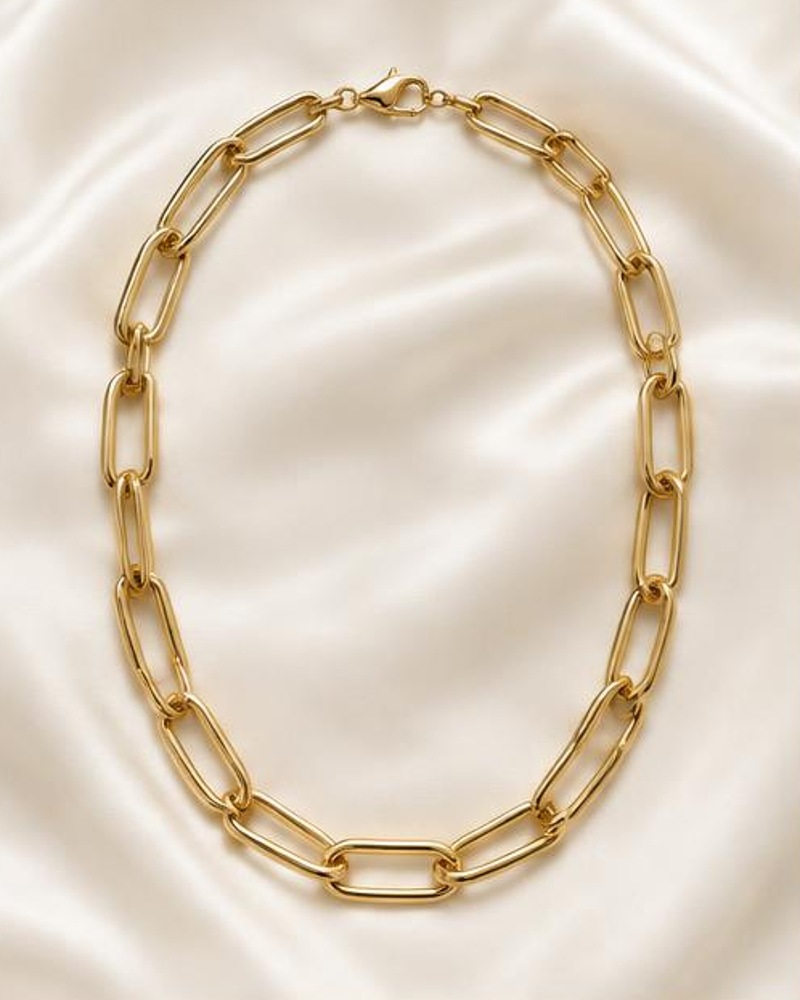 Paperclip Chain Necklace
