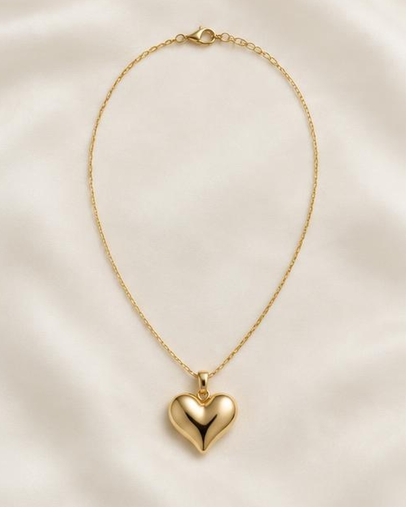 Sculptural Heart Necklace