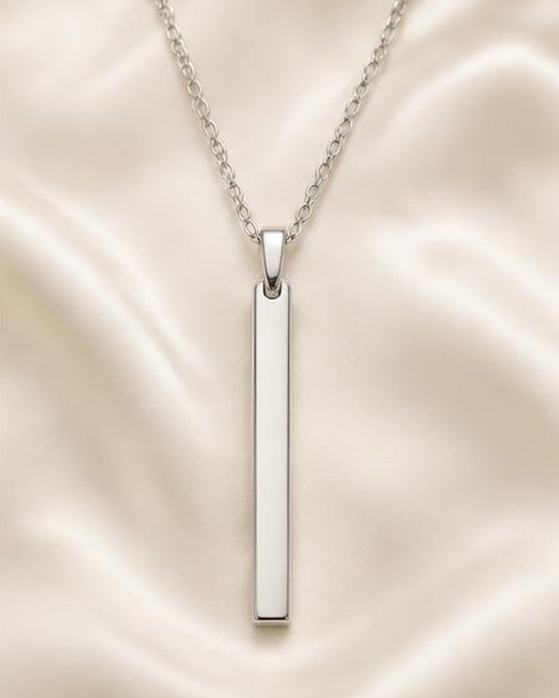 Silver Bar Pendant