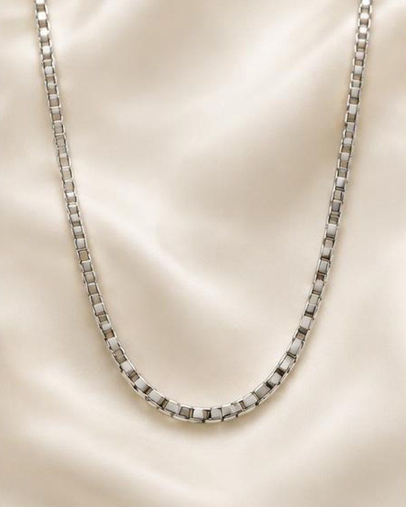 Silver Box Chain