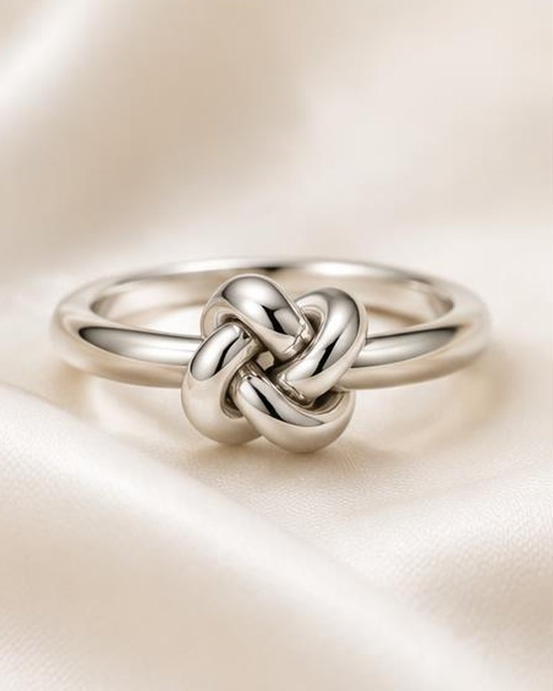 Silver Knot Ring