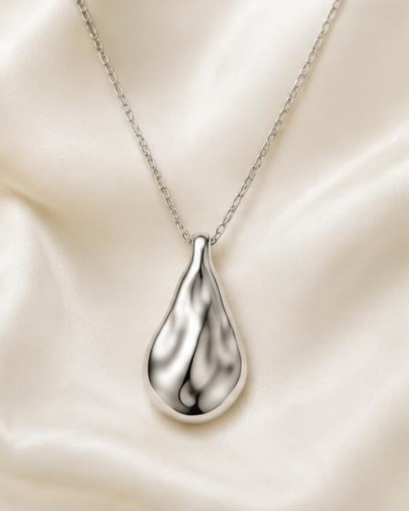 Silver Molten Pendant