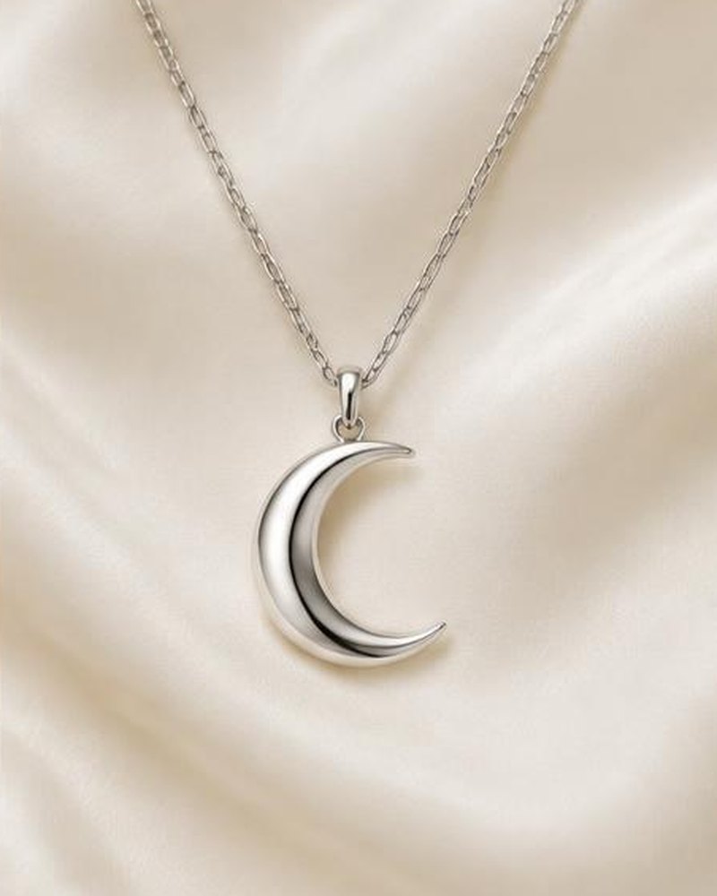 Silver Moon Pendant