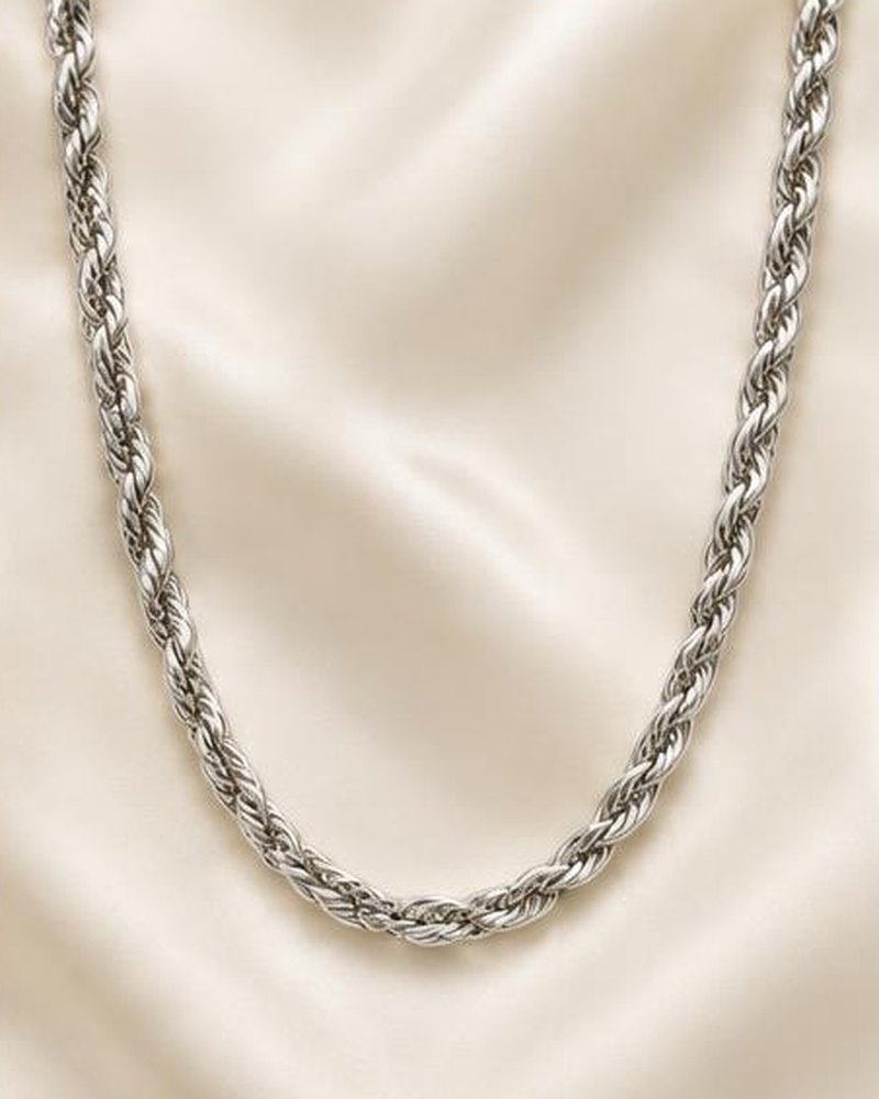 Silver Twist Chain