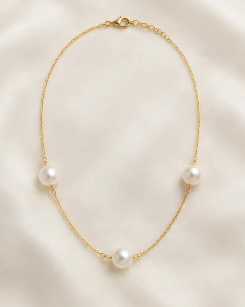 Three Orb Necklace